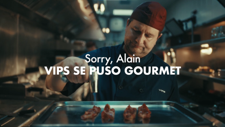 VIPS presenta “El Error de Alain”, un falso documental que juega con códigos de la alta cocina para presentar sus nuevos sándwiches gourmet