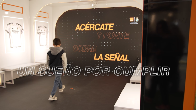 Dentsu Creative desarrolla una acción especial para Orange y Real Madrid que convierte al aficionado en la nueva estrella del equipo