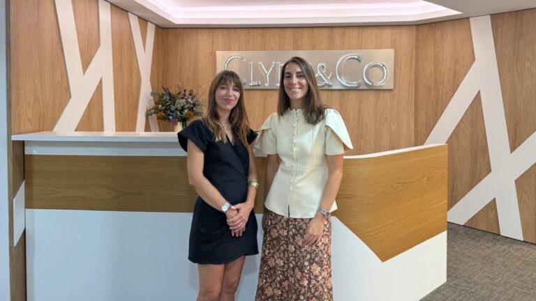 Beatriz Cacho y Celia Esteban - Clyde & Co