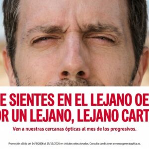 ¿Entrecerrando los ojos o a punto de desenfundar? La nueva campaña de General Óptica lleva la vista cansada al Lejano Oeste 
