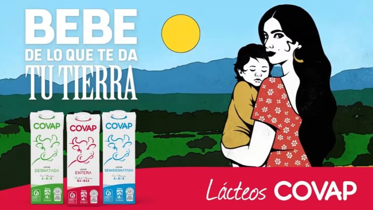 Lácteos COVAP reivindica el valor del origen con la campaña: "Bebe de lo que te da tu tierra"