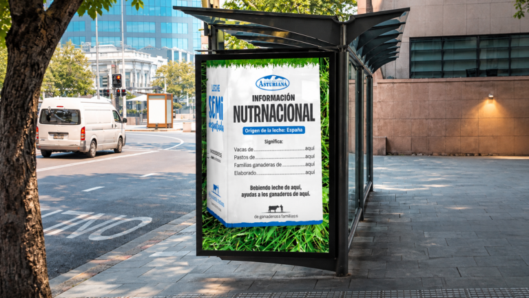 Central Lechera Asturiana convierte información nutricional en “nutrinacional” para reivindicar el origen de su leche
