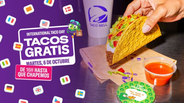 Taco Bell celebra el “International Taco Day” regalando tacos a quienes se atrevan a pedirlos en otro idioma