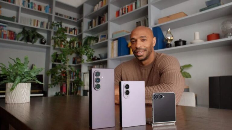 Samsung y Thierry Henry se unen para la nueva campaña de la serie Galaxy Z