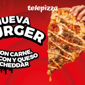 Telepizza junta a la gente en su nueva campaña con su nueva pizza Burger a un precio irresistible